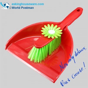 Akbrand Flower Shaped Dustpan børste